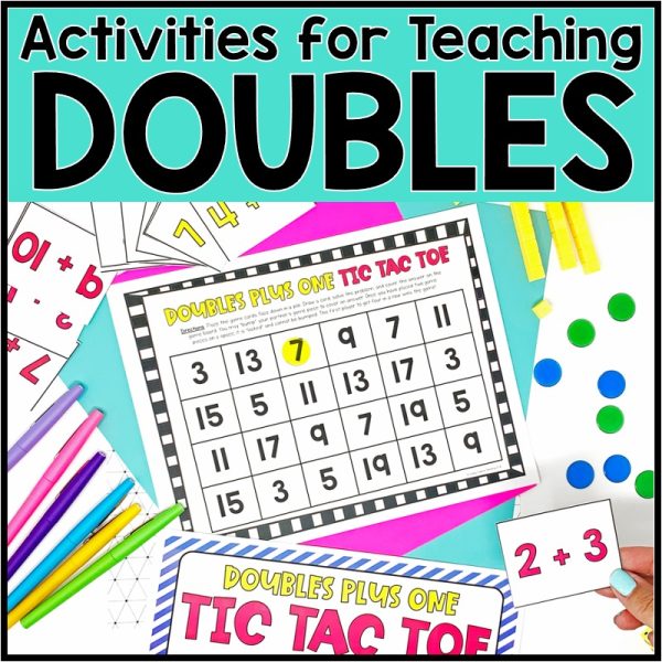 Doubles Facts and Doubles Plus One Games & Activities Simply Creative Teaching