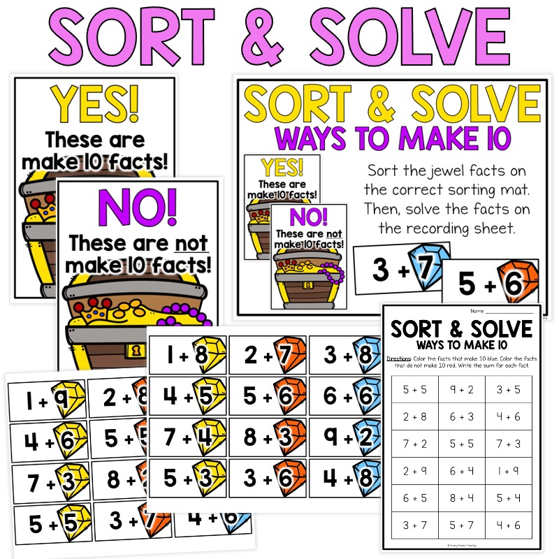 Ways to Make 10 Activities Making 10 Games Friends of Ten Simply