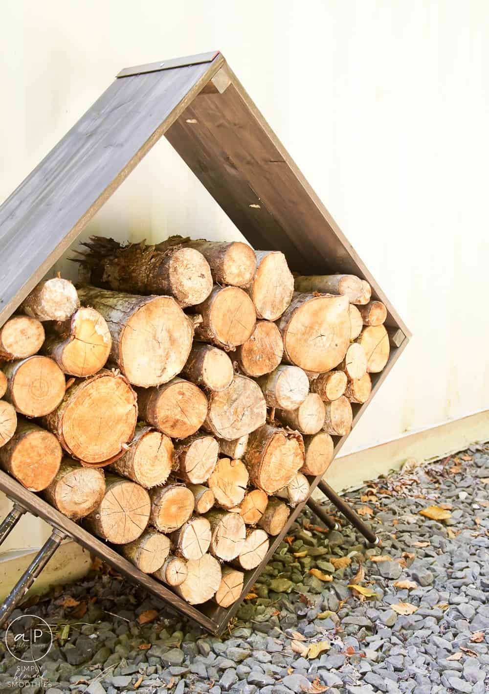 Modern Firewood Rack