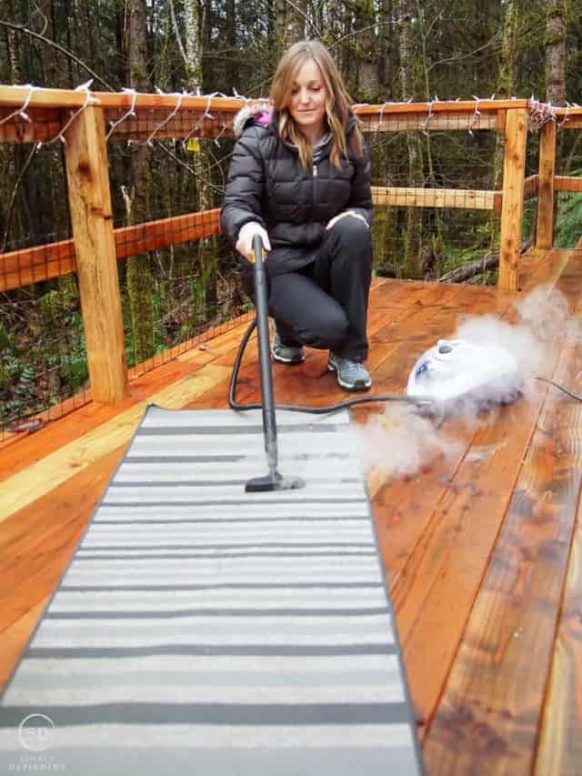 How To Steam Clean A Rug Story Simply Designing with Ashley