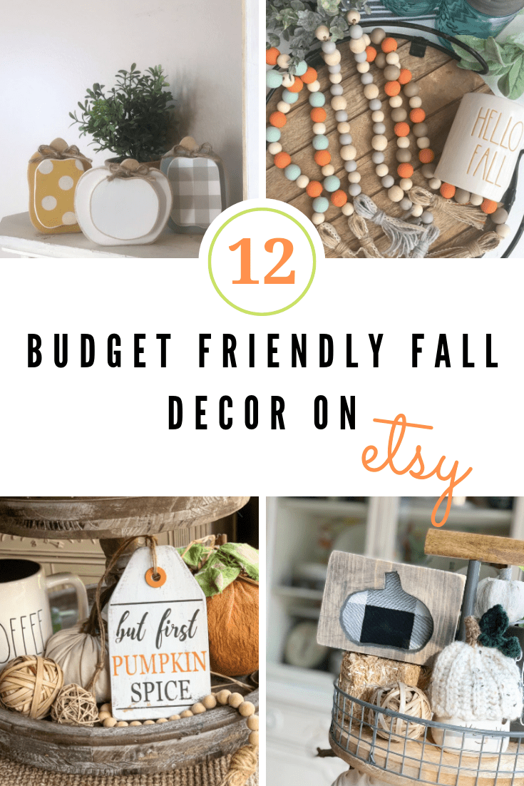 BUDGET FRIENDLY FALL DECOR ON ETSY Simply DIY Home