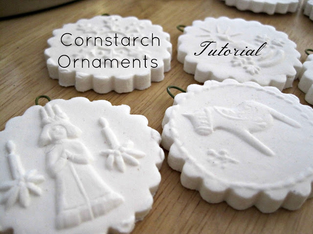 Easy DIY: Cornstarch Christmas Ornaments