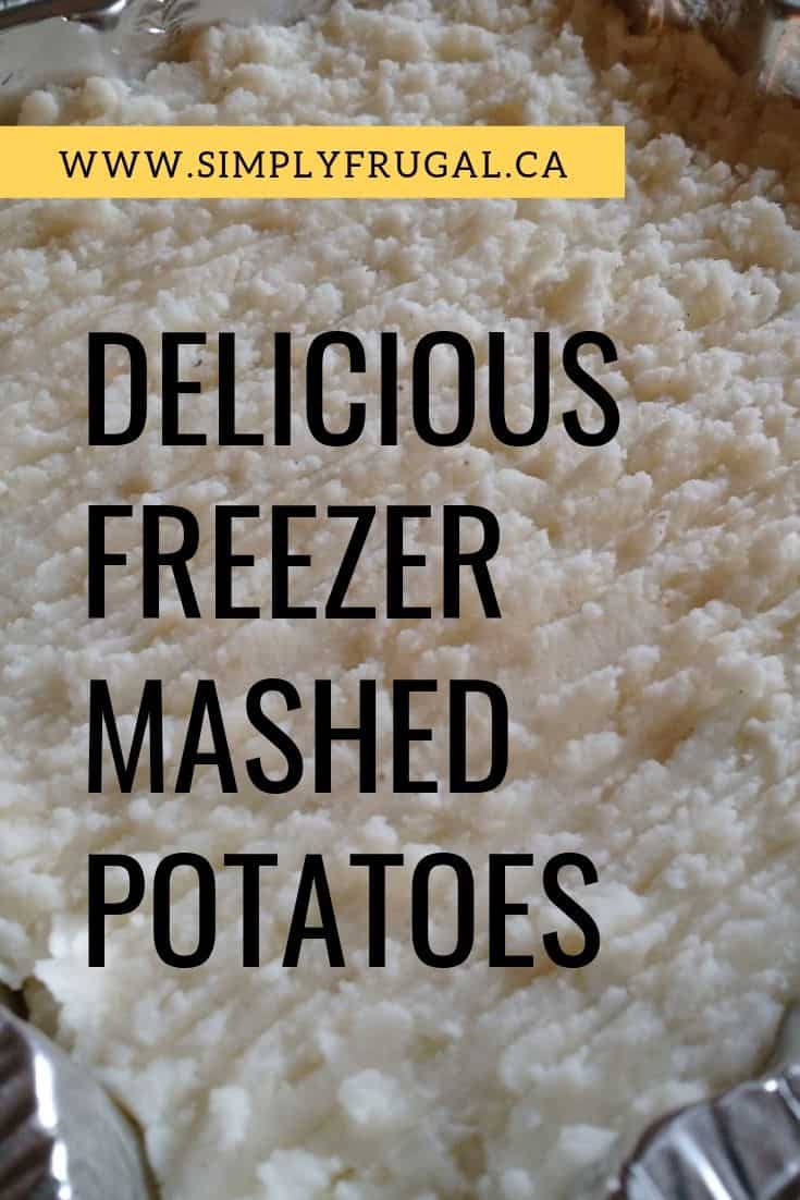 Freezer Mashed Potatoes
