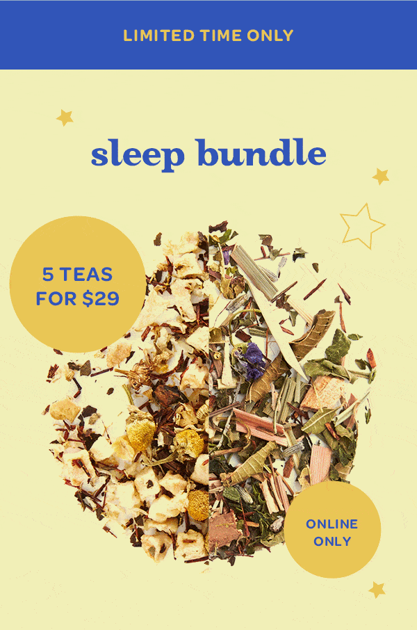 DAVIDs Tea 5 Sleep Teas for 29