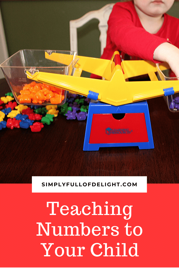 How to Teach Numbers to Preschoolers and Toddlers