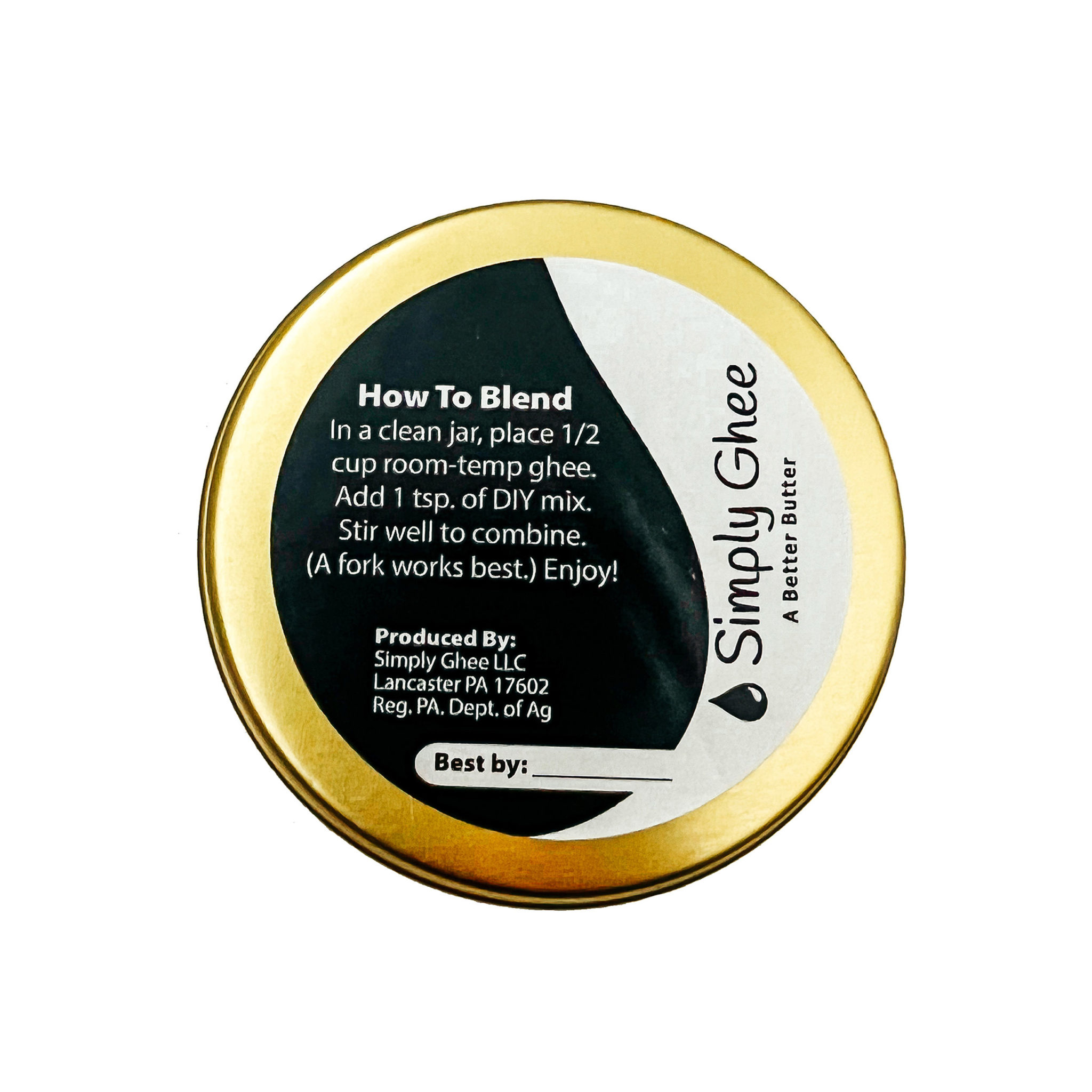 Turmeric + Black Pepper Ghee DIY Mix