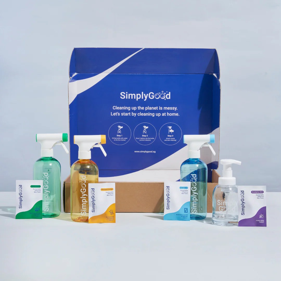 SimplyGood launches new sustainable home cleaning and personal care pr