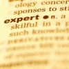 Who’s the expert of our money? expert: picture of dictionary definition