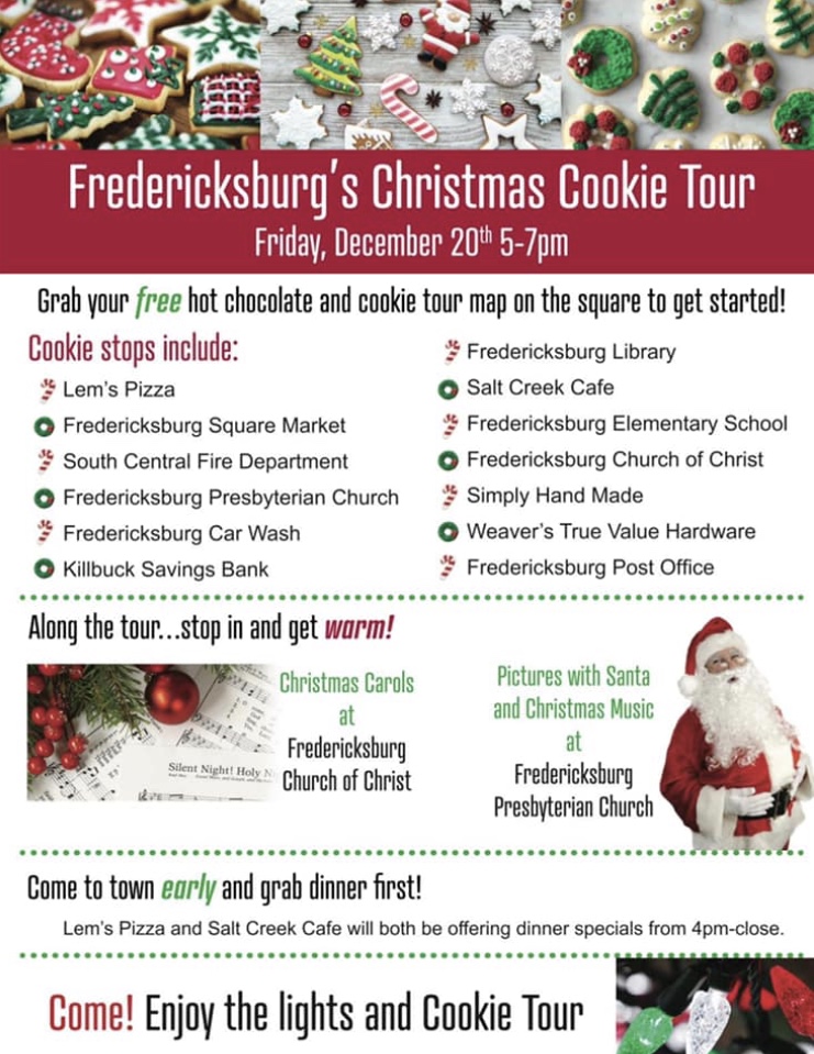 Christmas Cookie Tour Baltimore Md 2023 Fredericksburg’s Christmas Cookie Tour Simply Hand Made