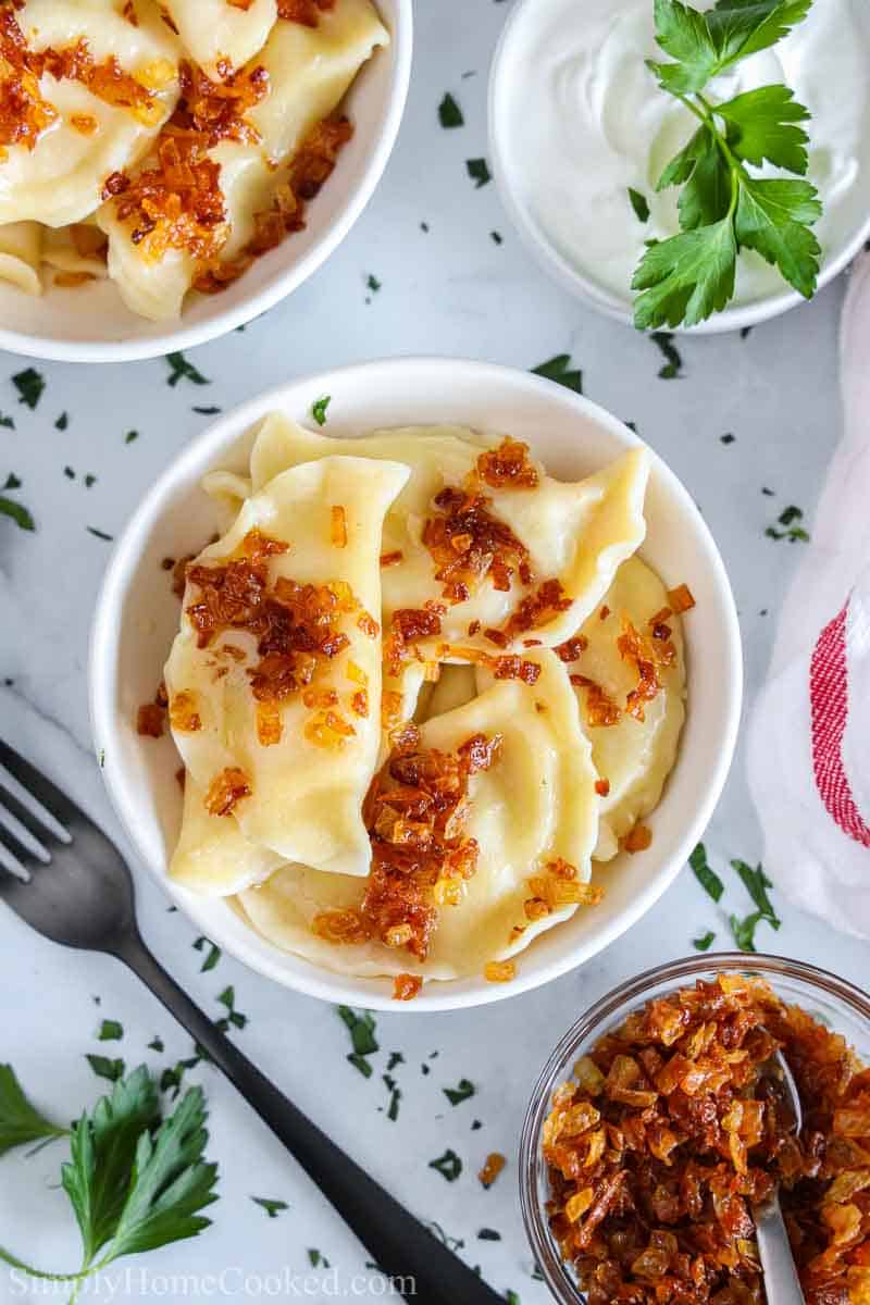 Potato Pierogi Recipe (Perogies) VIDEO Simply Home Cooked