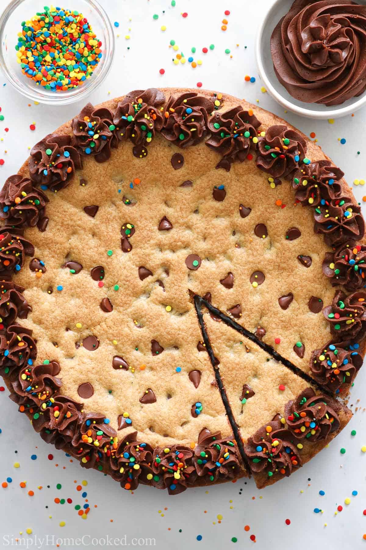 Cookie Cake Recipe Simply Home Cooked