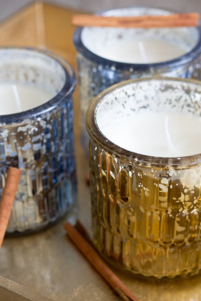 DIY Cinnamon Scented Candle Simply J & K