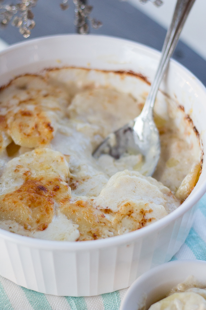 Easy, Cheesy Potatoes Au Gratin with Gruyère Cheese Simply J & K