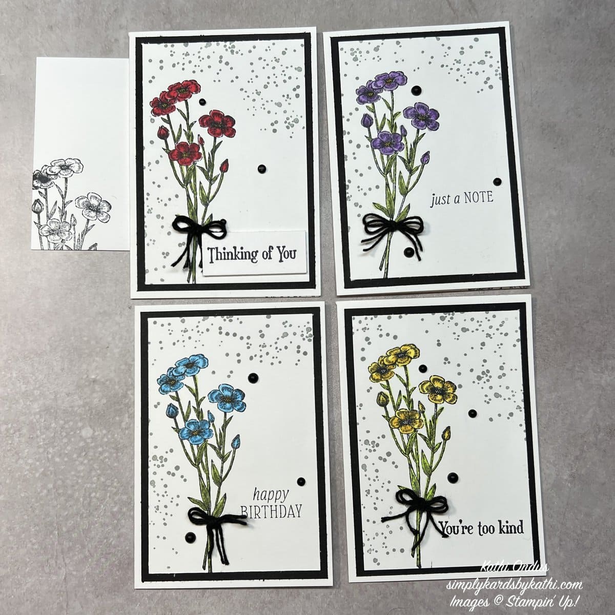 Make Quick & Easy Note Cards In Minutes Simply Kards by Kathi