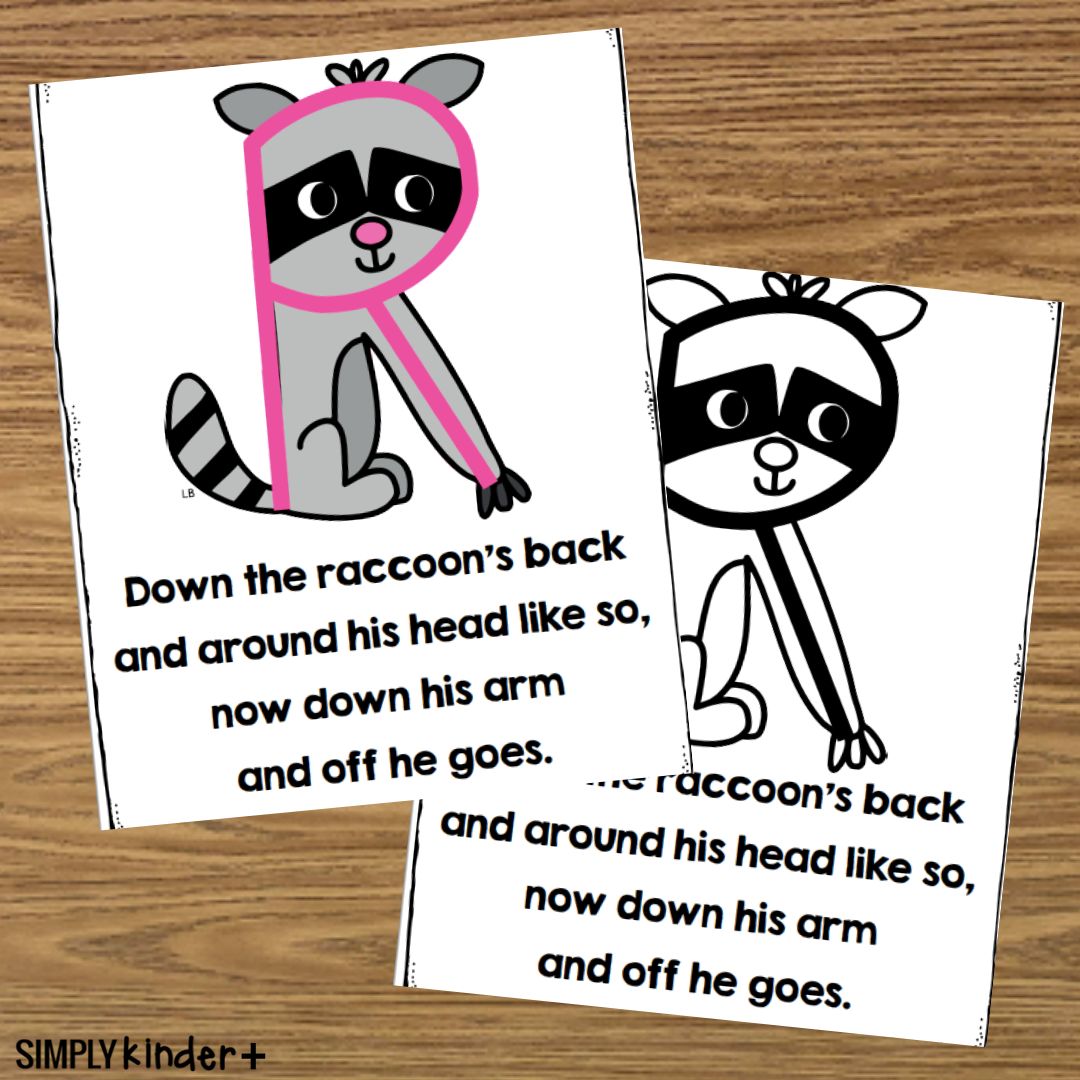 Uppercase Letter R Alphabet Poem Simply Kinder Plus