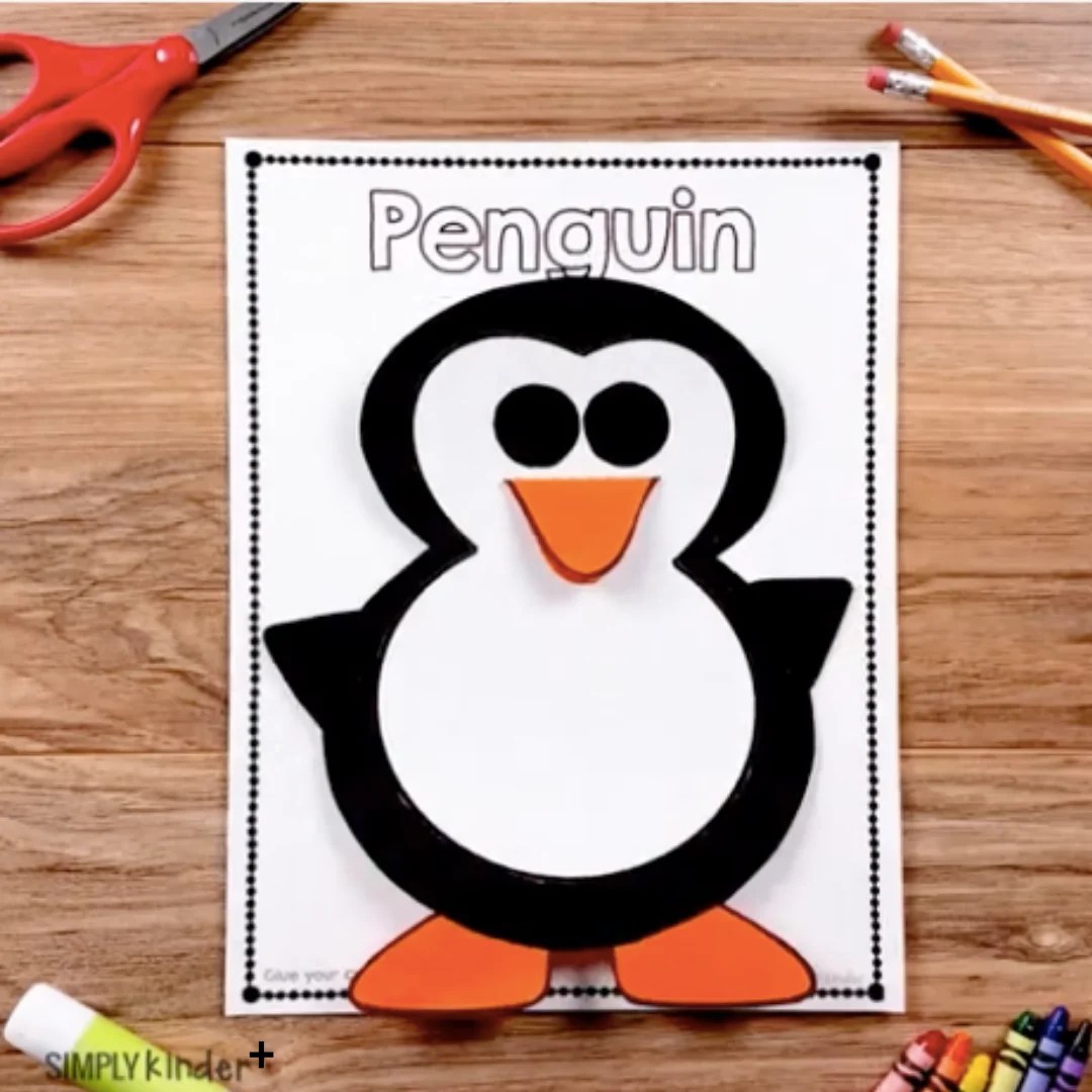 Penguin Craft - Simply Kinder Plus