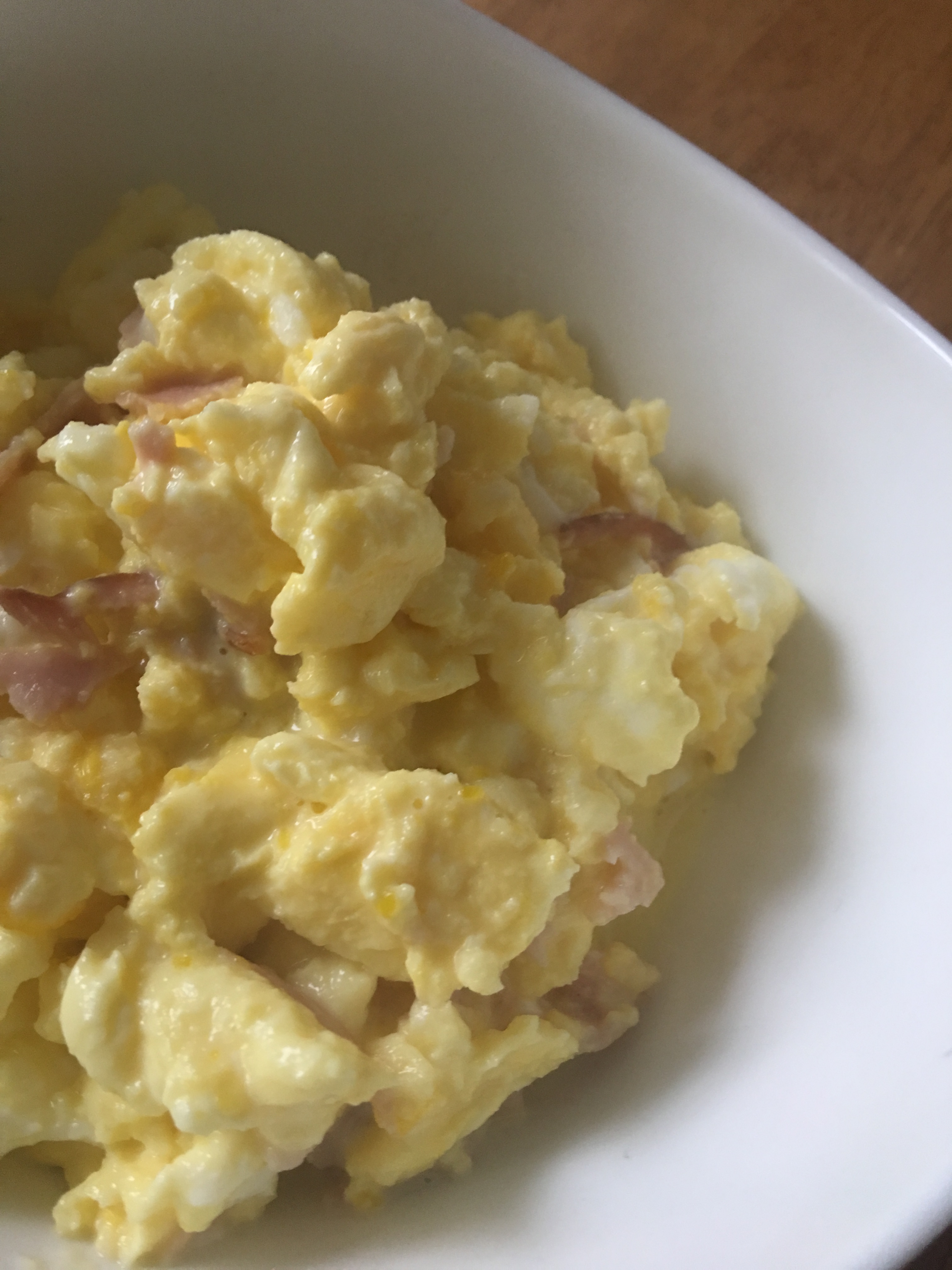 Scrambled Ham and Eggs Simply Lakeside