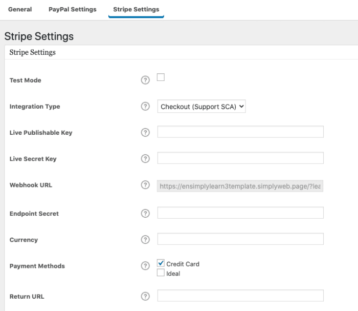 How to set up Stripe - SimplyLearn How to set up Stripe - SimplyLearn