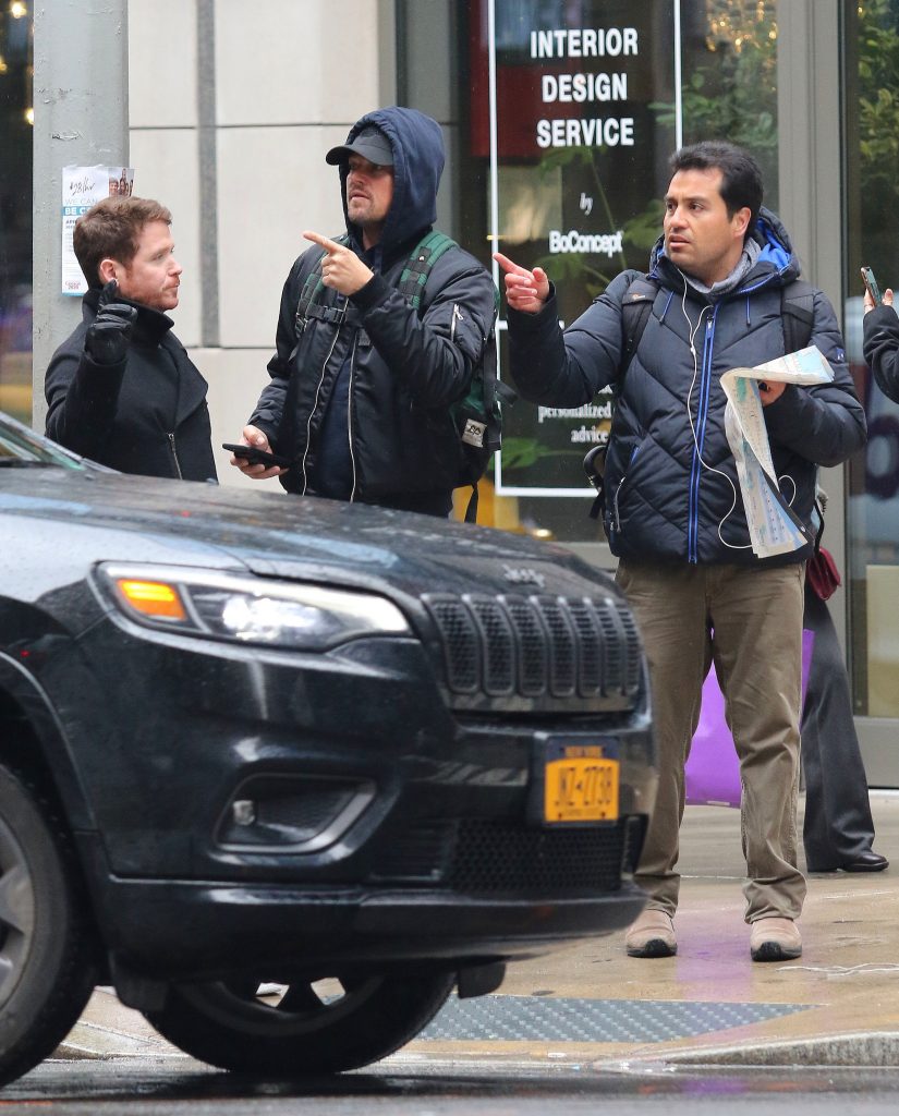 Leonardo DiCaprio Seen Sweetly Giving a Stranger Directions in New York