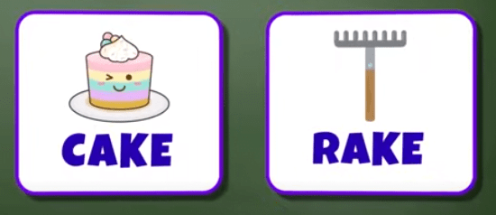 Rhyming Words In English For Kindergarten Learning