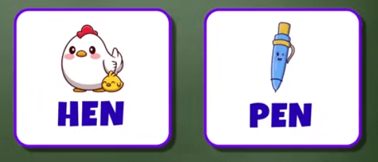 Rhyming Words In English For Kindergarten Learning