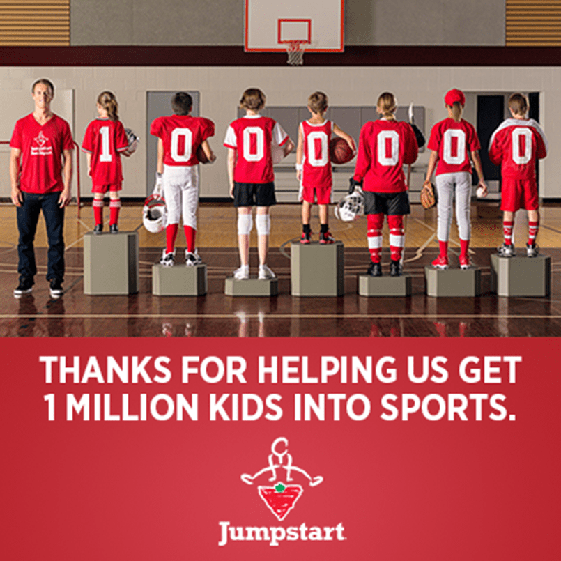 Canadian Tire’s Jumpstart Helps One Million Kids Get Into The Game