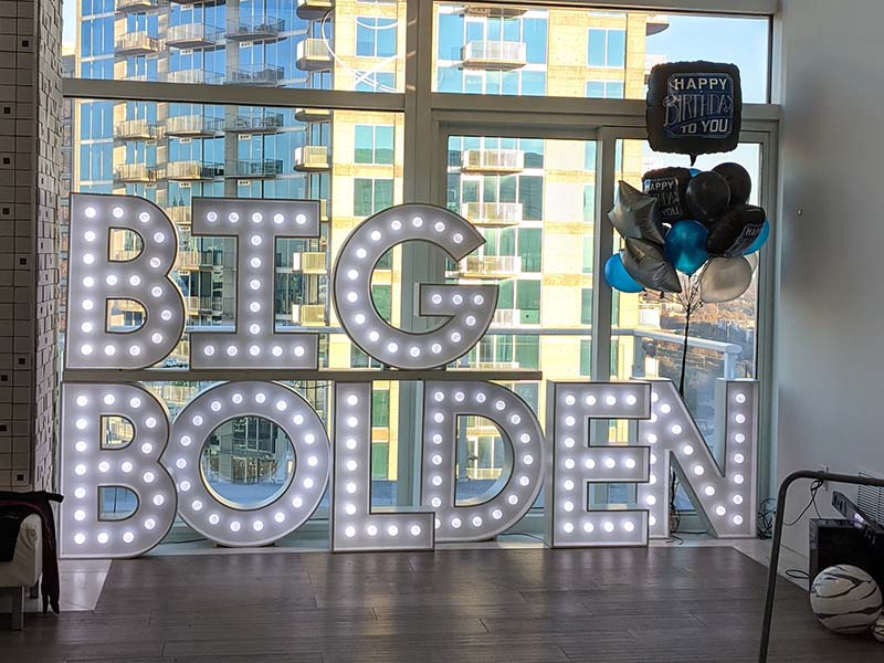 Marquee Letters for Rent Simply Lit