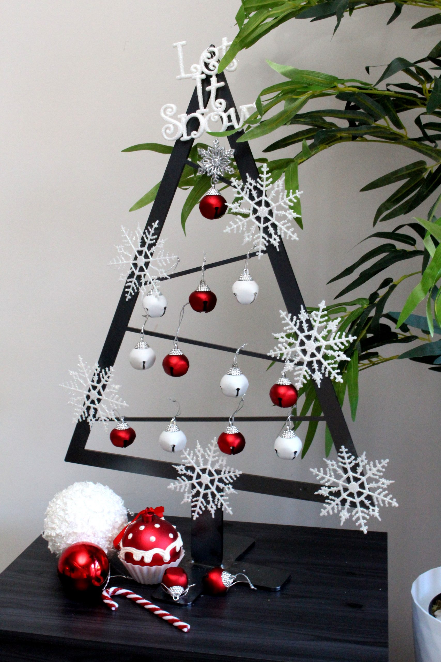 Modern Metal Christmas Tree Table Top Simply Metal