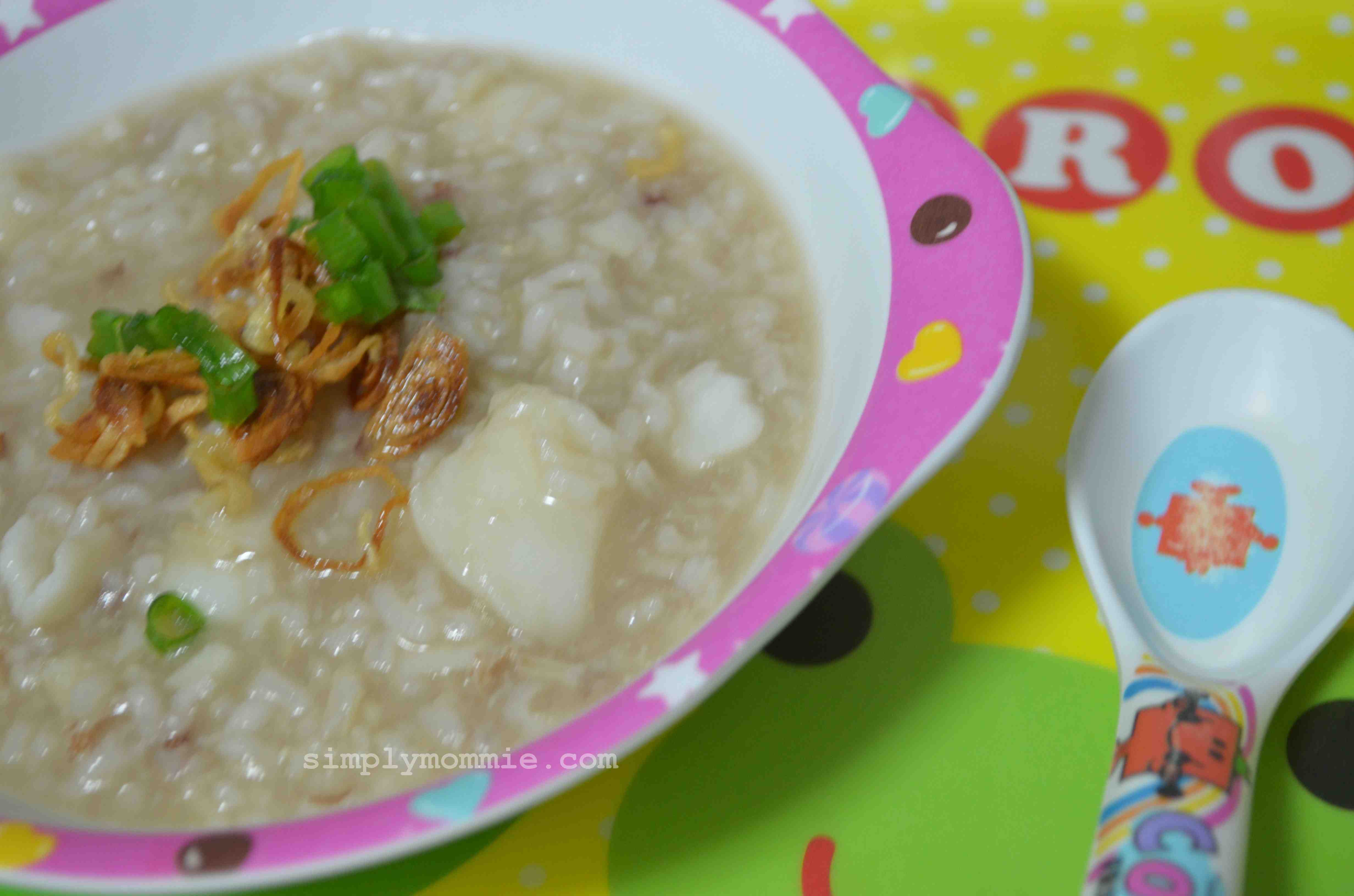 Fish porridge recipe Simply Mommie