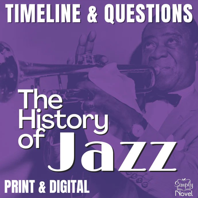 A Brief History of Jazz in America Informational Text, Timeline with Q