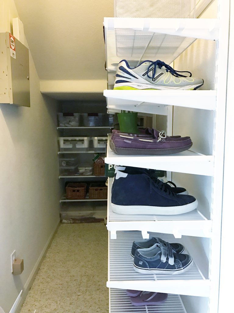 Simply Done The Ultimate Under Stairs Closet Simply Organized