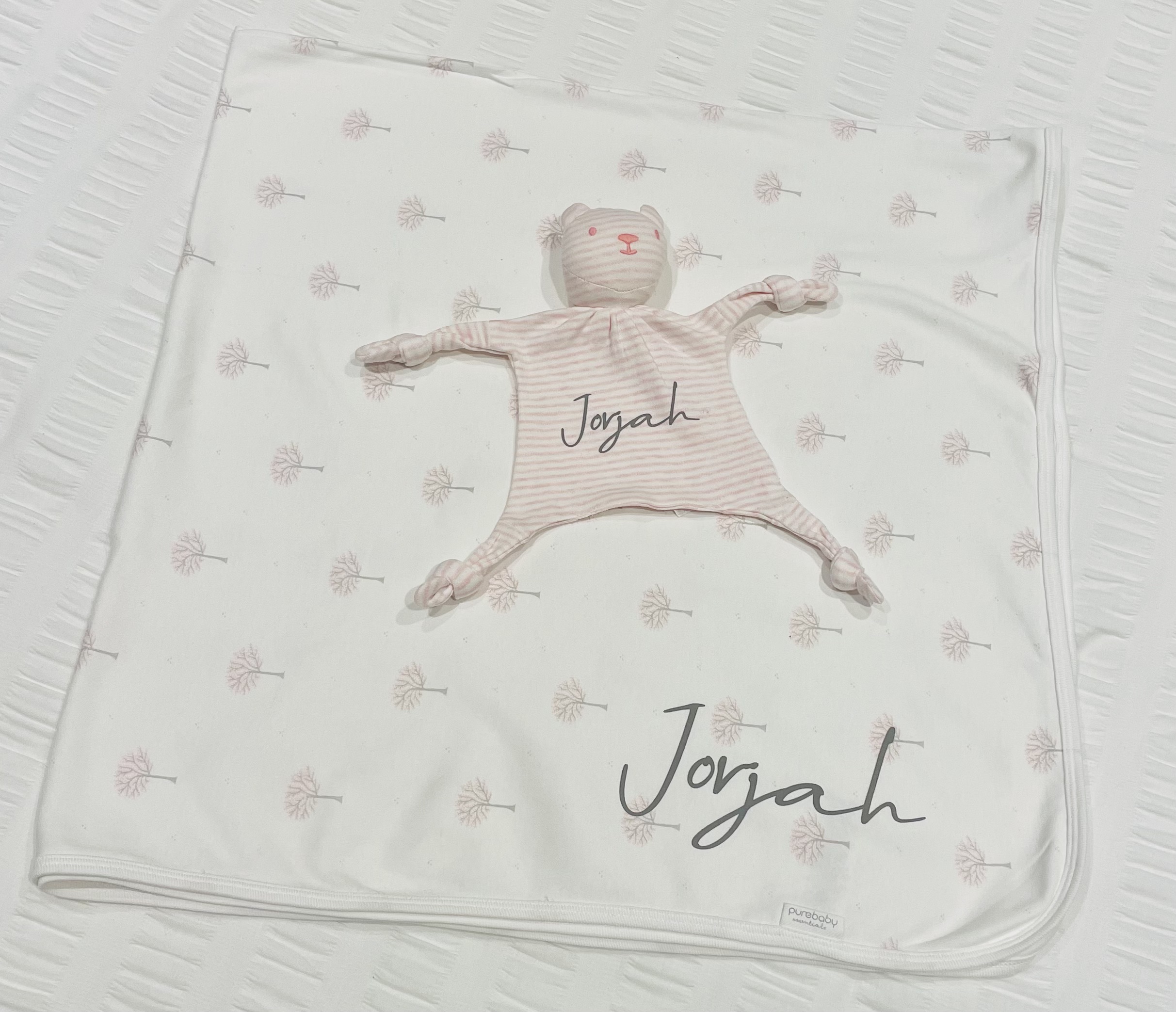 Purebaby Bunny Rug Set