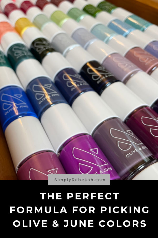 Picking Olive and June Colors The Perfect Formula Simply Rebekah