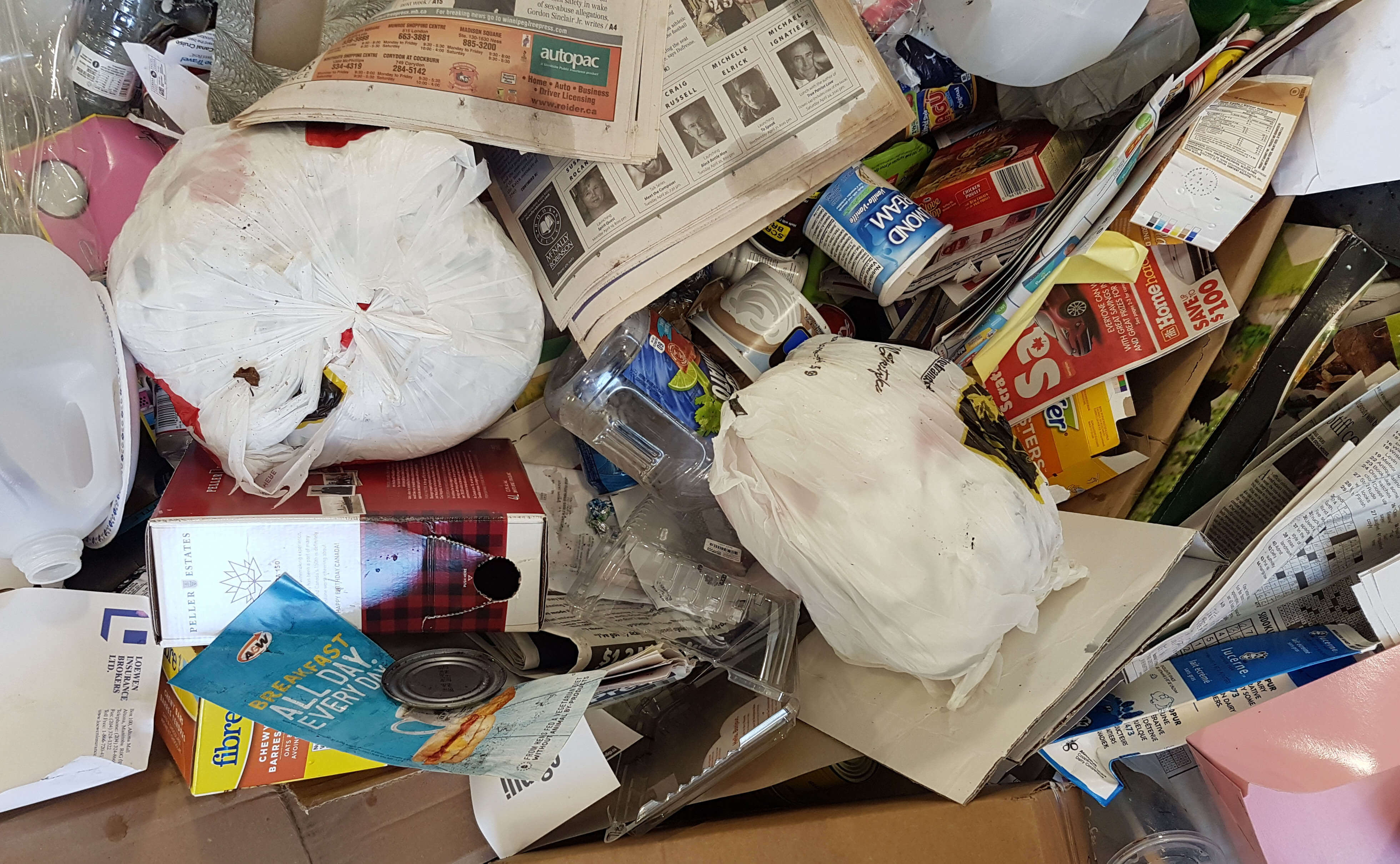 What is Contamination in your Blue Bin? SimplyRecycle.ca