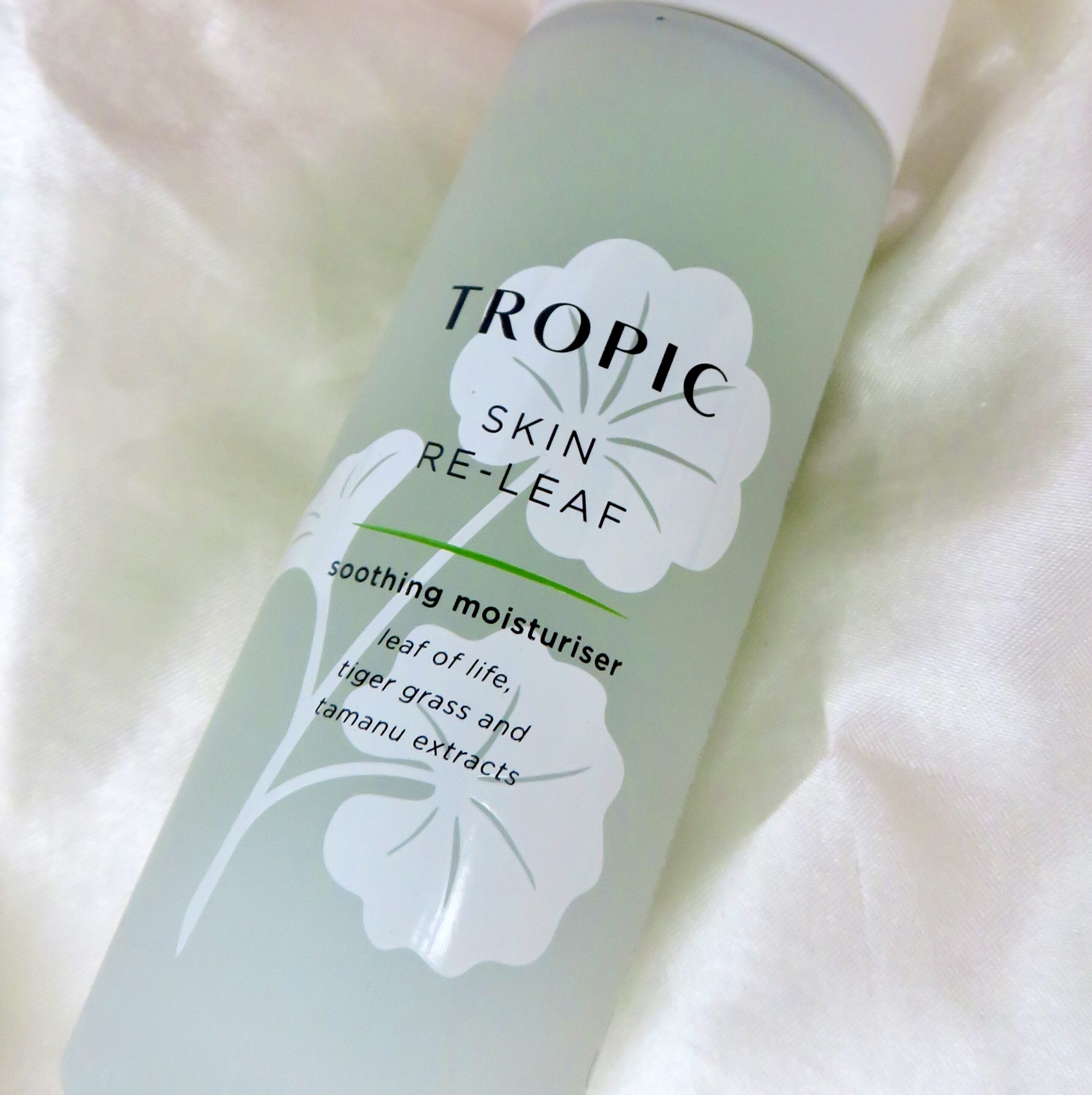Tropic Skin RELEAF Soothing Moisturiser Review SimplySarahJayneLoves