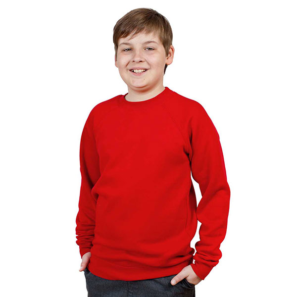 Boys Red Sweatshirt Simply Schoolwear Quality Schoolwear At