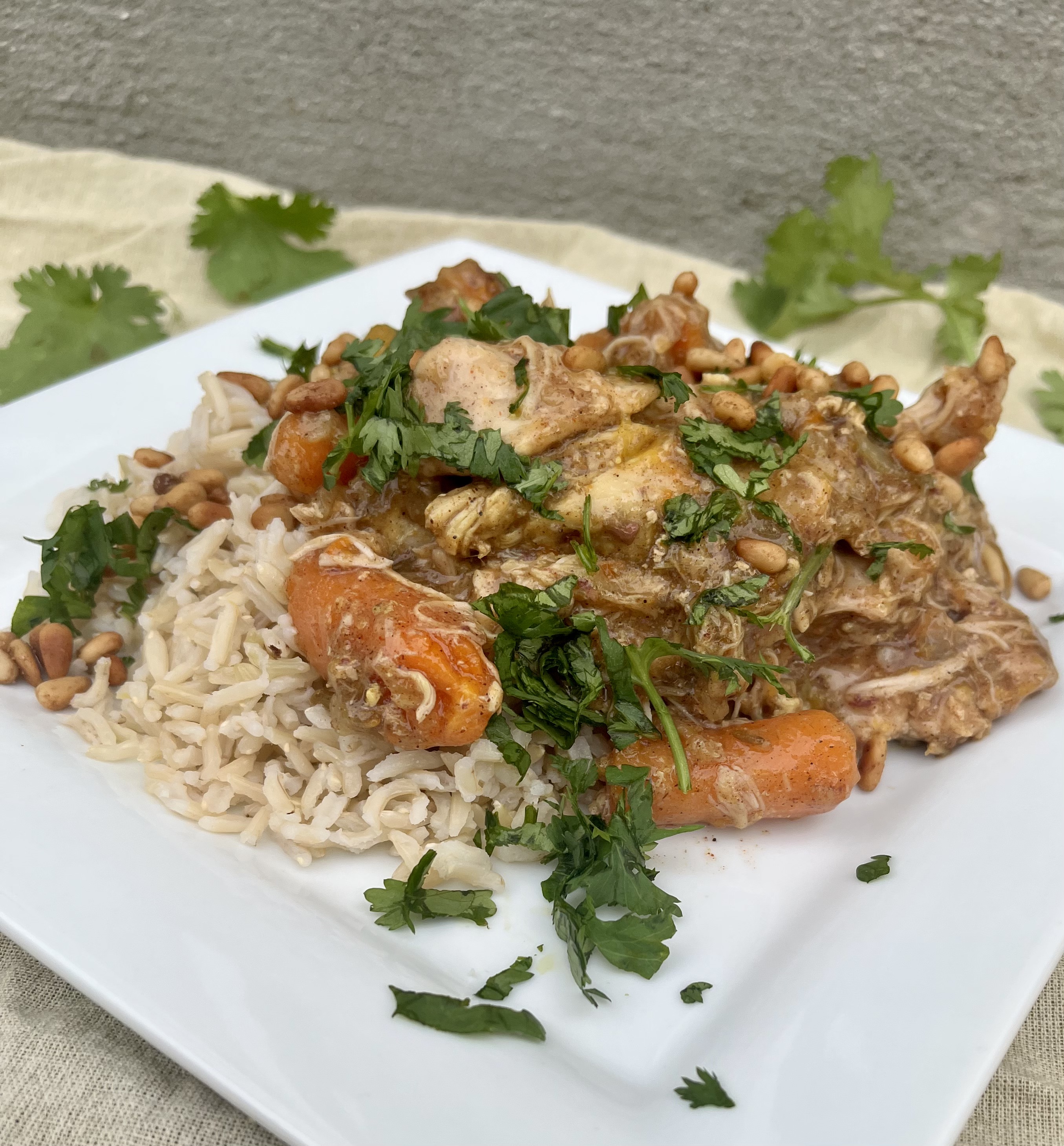 CrockPot Moroccan Chicken Stew Simply Scrumptious by Sarah