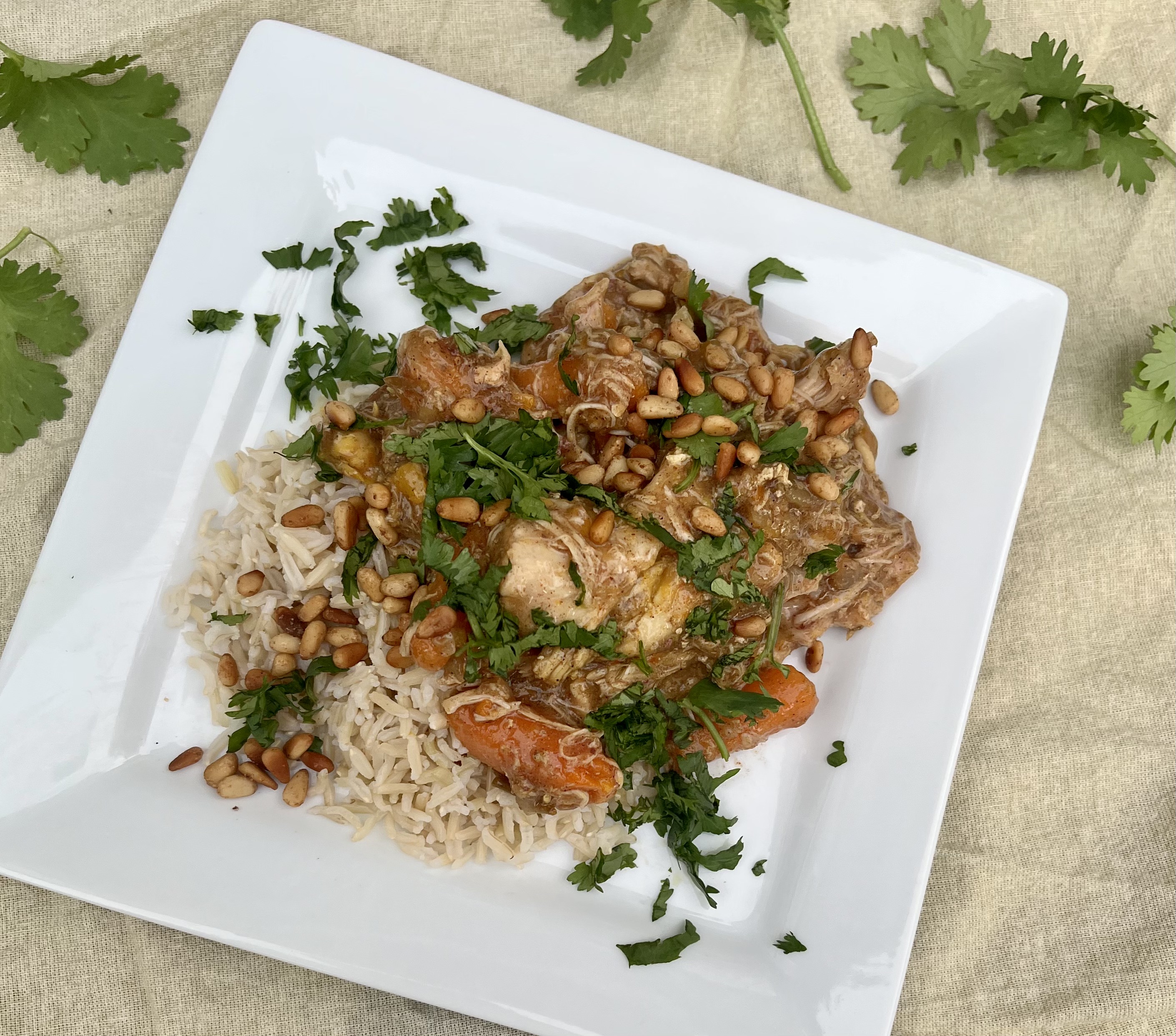 CrockPot Moroccan Chicken Stew Simply Scrumptious by Sarah