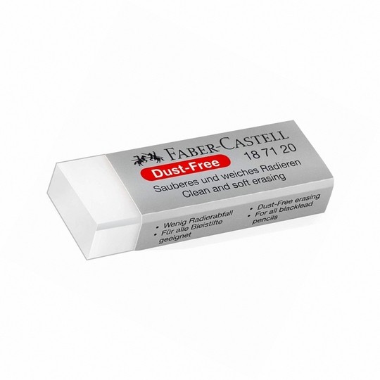 Eraser FaberCastell Dust Free Large Simply Sharp Stationery