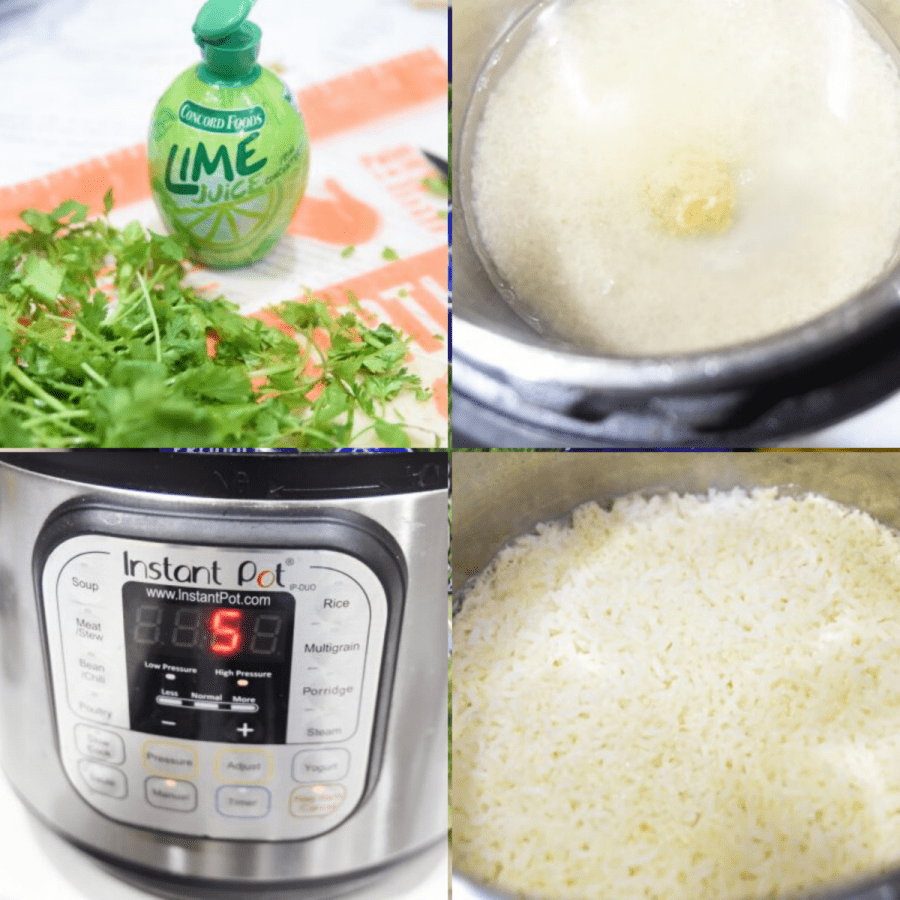 Instant Pot Cilantro Lime Rice Cafe Rio Copycat Simply Side Dishes