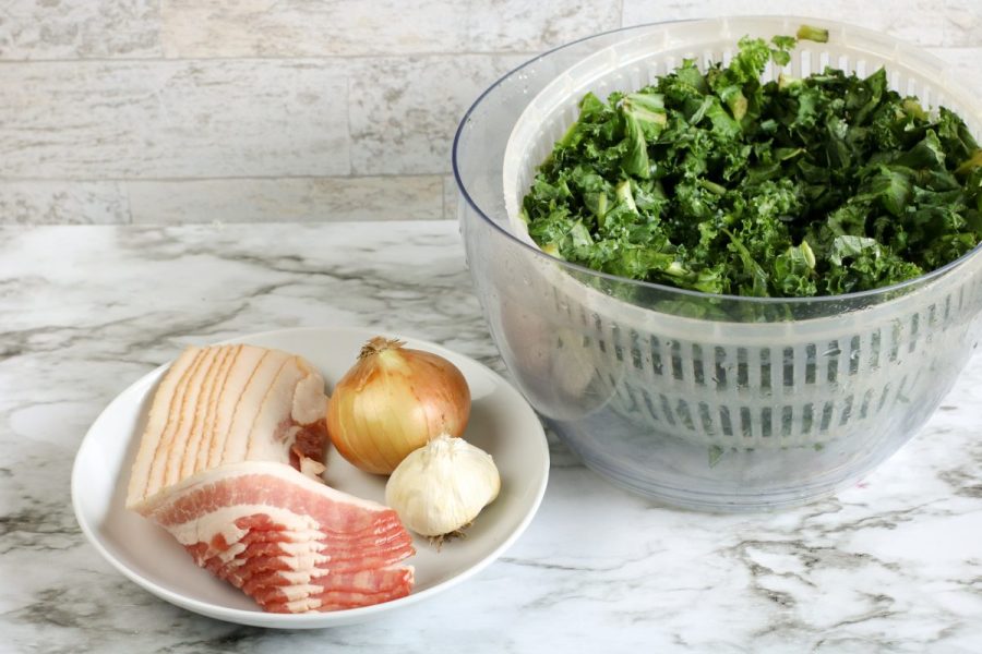 Garlic & Bacon Kale Nutritious Meets Tasty