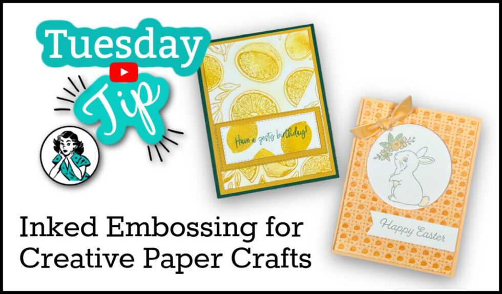 Inking Embossing Folders How To Guide With Fun Craft Ideas