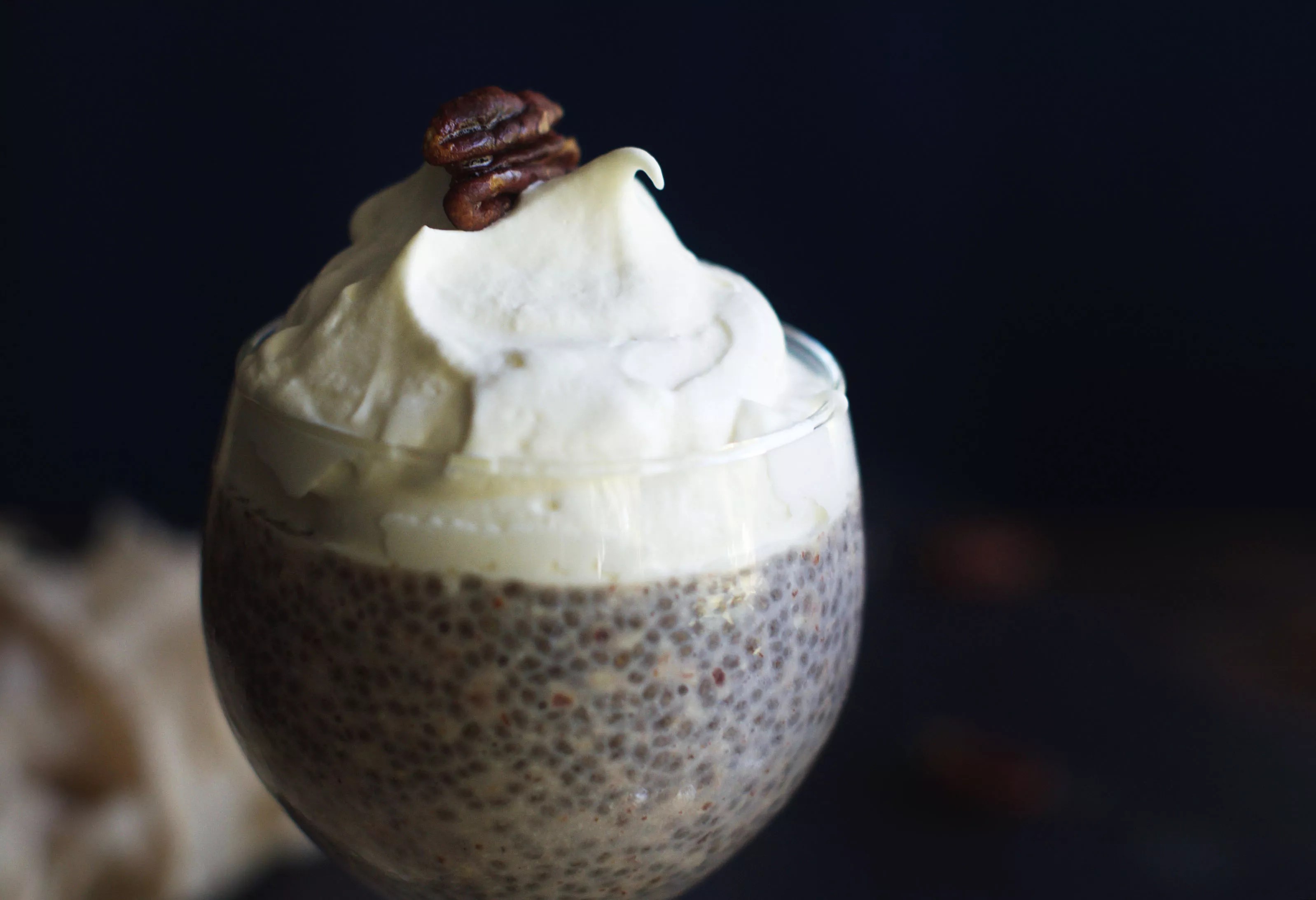 Keto Butter Pecan Chia Pudding Recipe Simply So Healthy