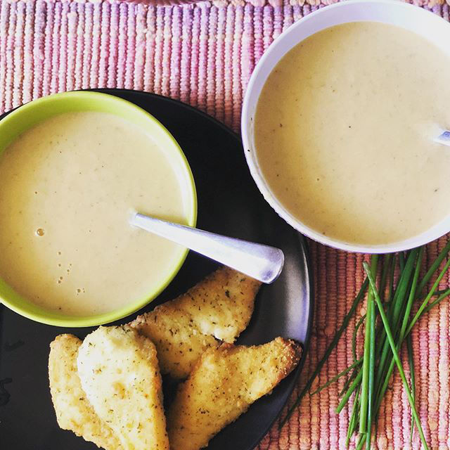 Simply Souperlicious Creamy White Asparagus and Potato Soup