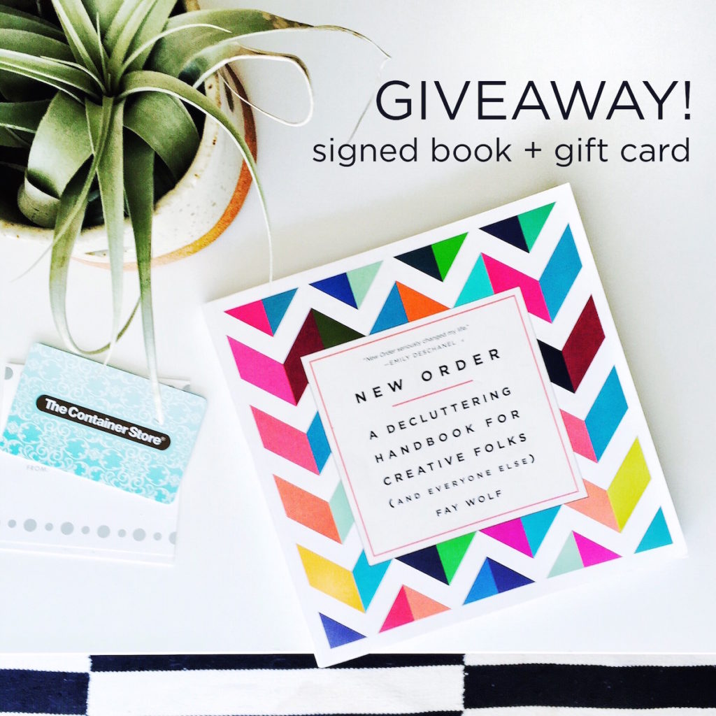 GIVEAWAY! Signed Book + Gift Card! Simply Spaced