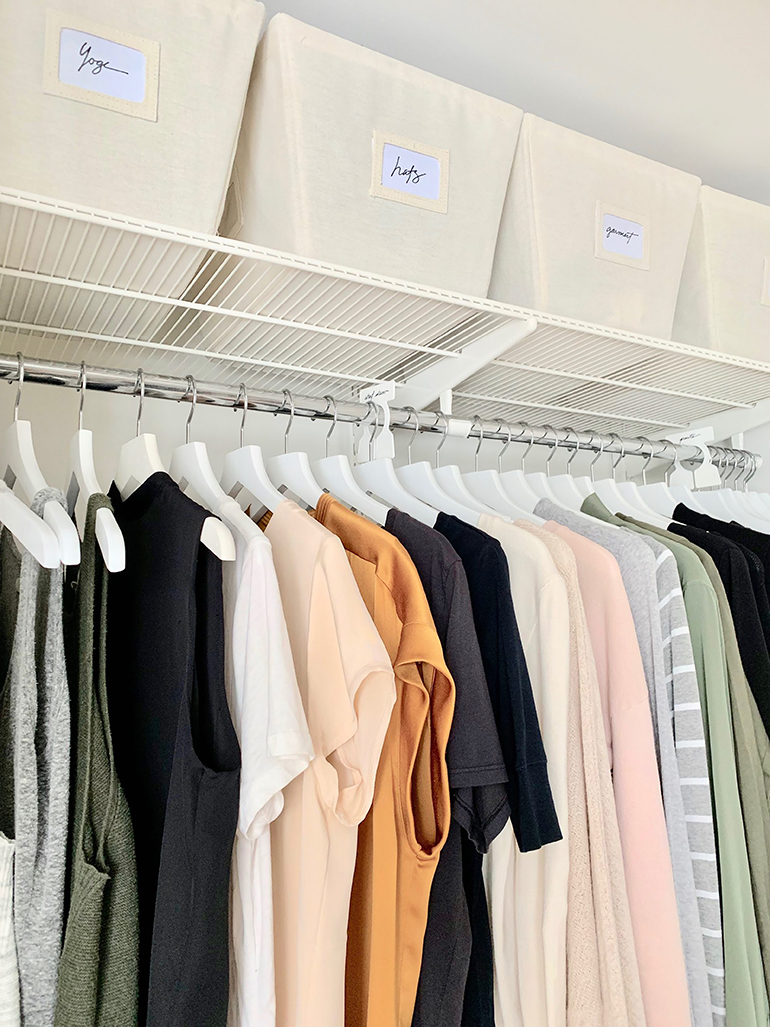 Colorcoding the closet an organizers secret weapon
