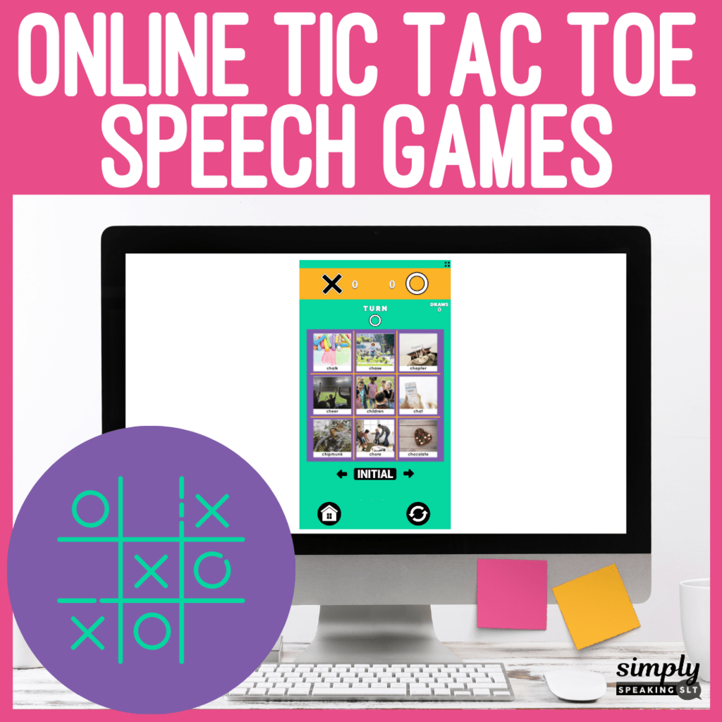Digital Online Tic Tac Toe Games for Speech Therapy The Simply