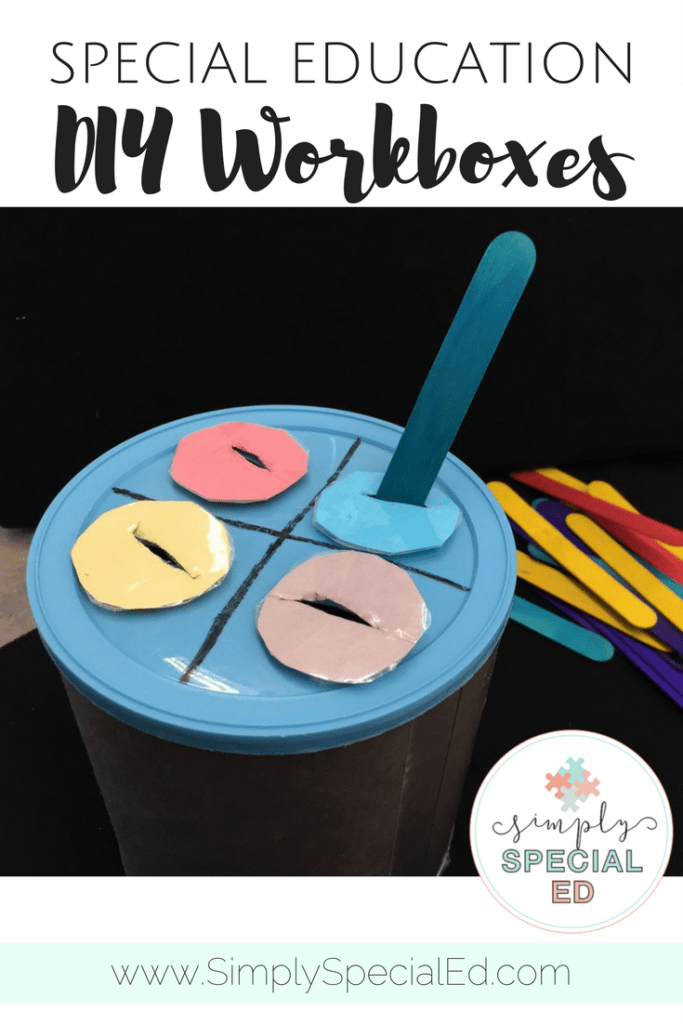 DIY Workboxes - Simply Special Ed
