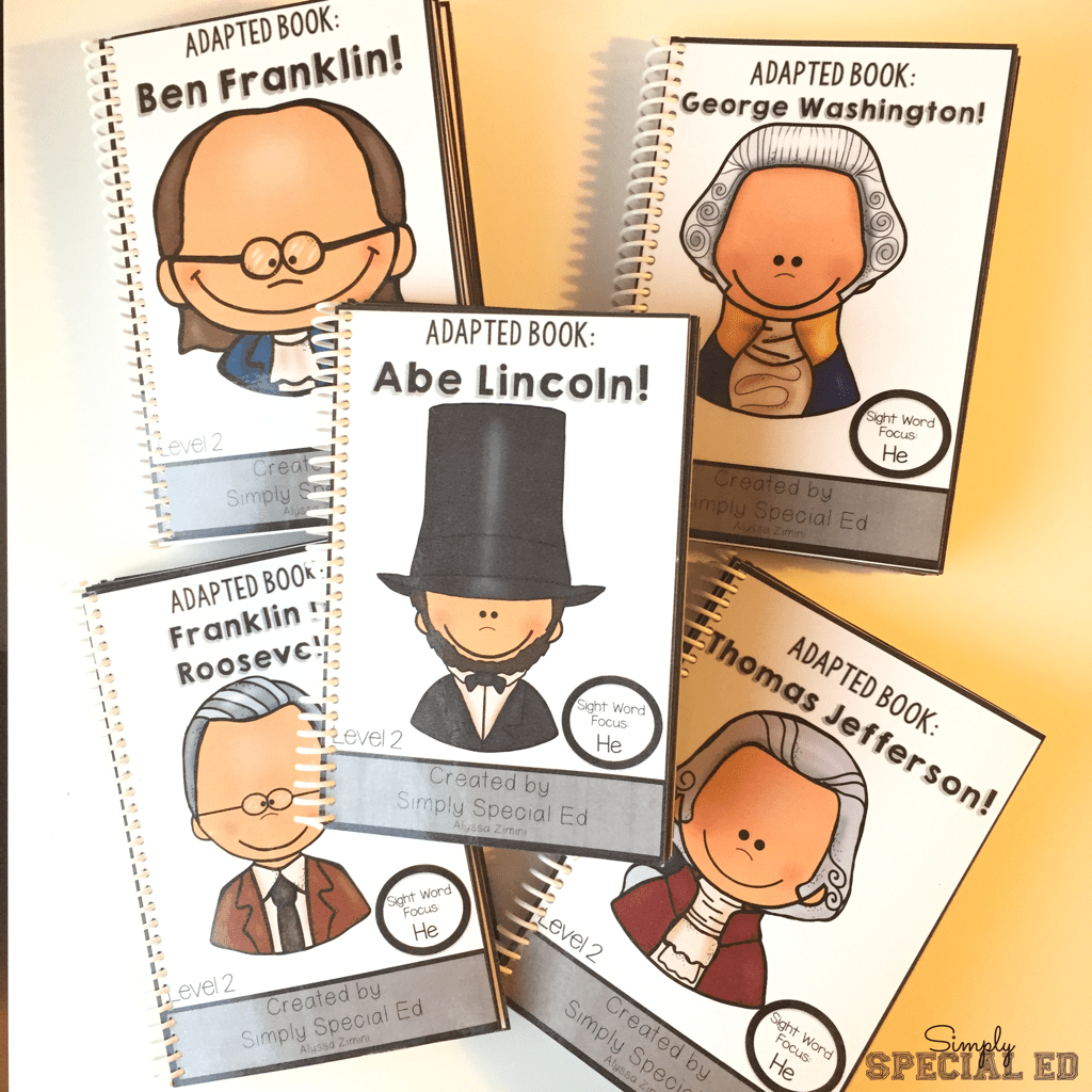 Presidents and Leaders Adapted Books Bundle