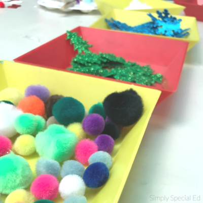 Fine Motor Christmas Tree